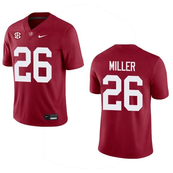 Jamarion Miller Red Stitched Jersey Vapor Can Choose Mens Youths
